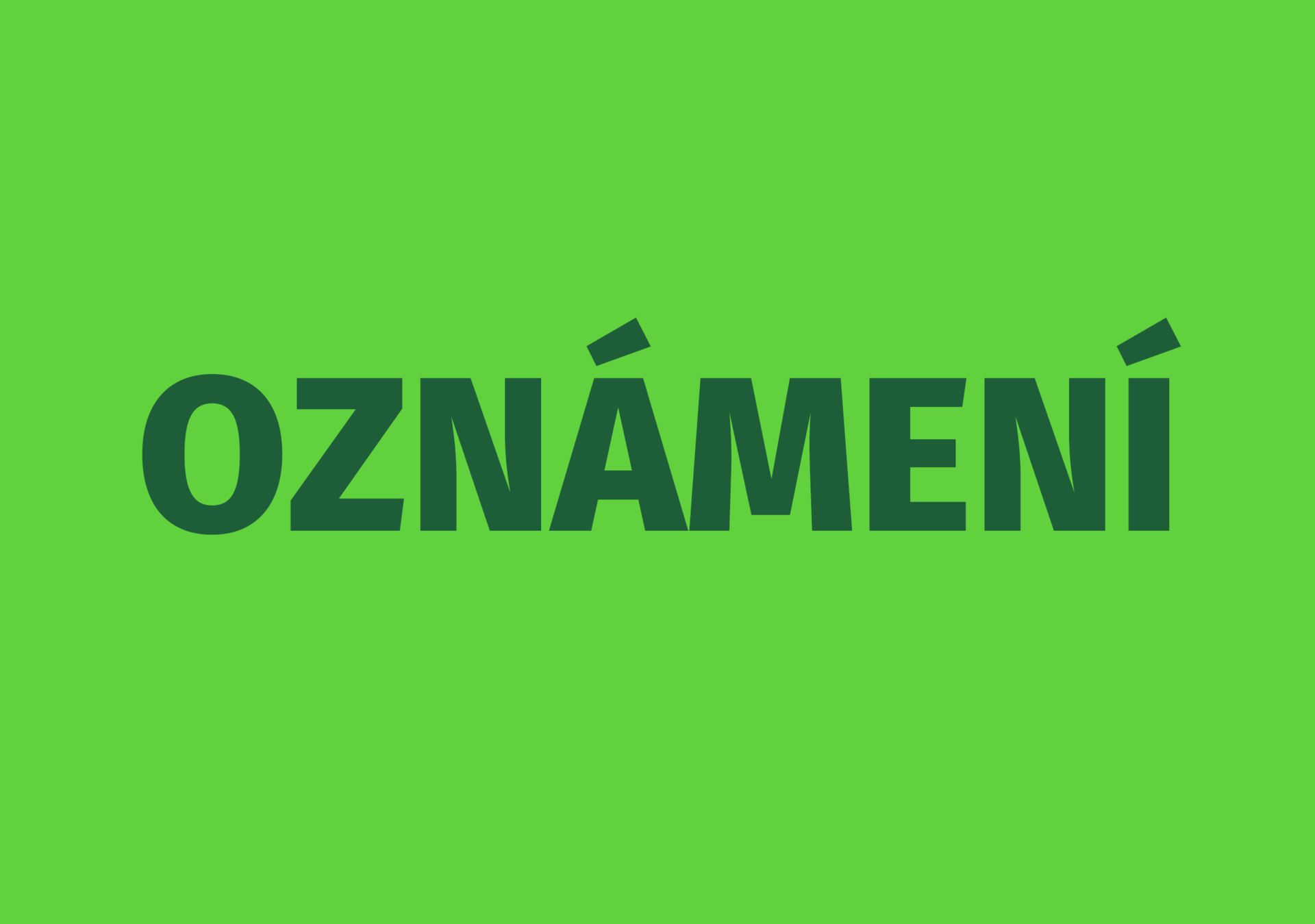 Oznameni